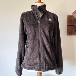 North Face Dark Brown Osito Jacket Small